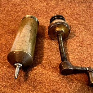 Vintage small oiler grease gun bild 3