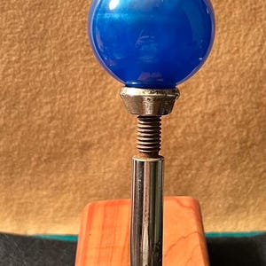 Acrylic Blue gear shift knob