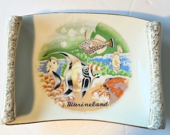 Vintage Marine Land trinket dish