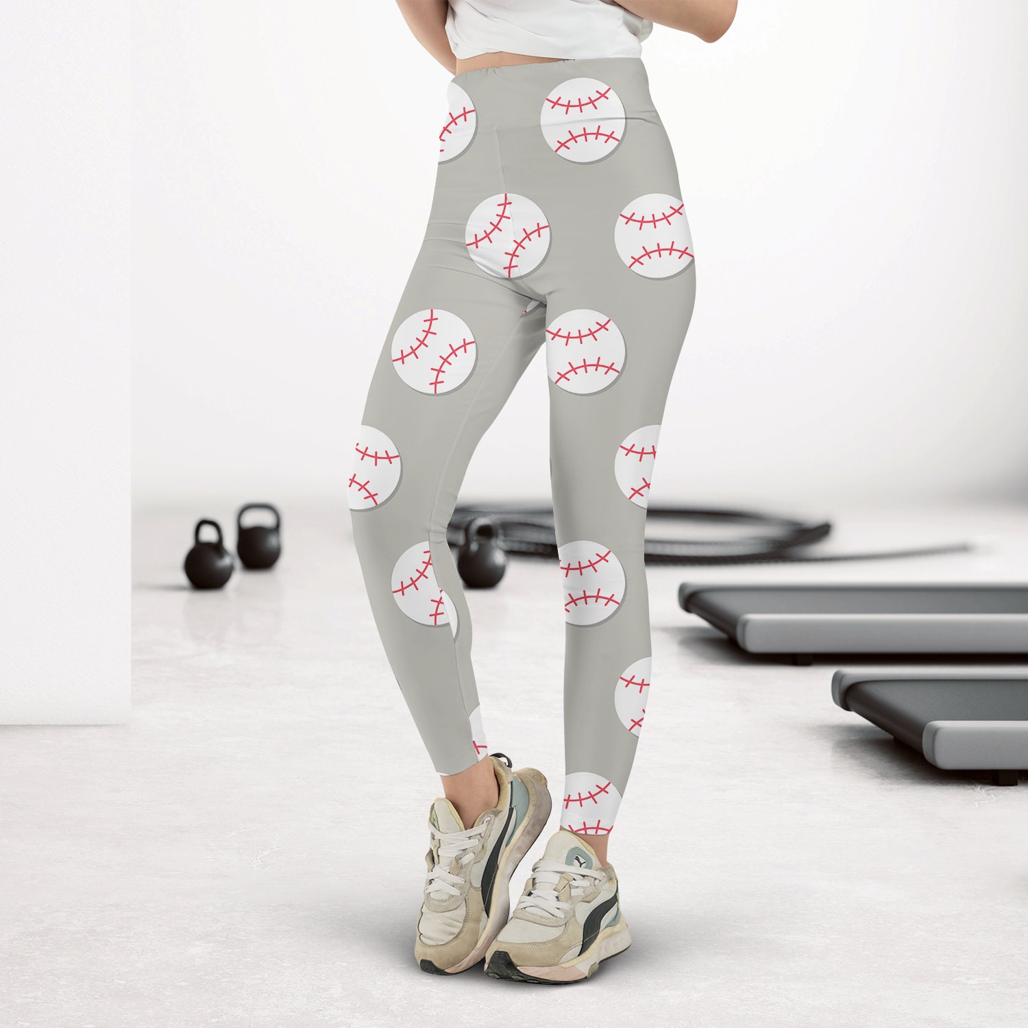Baseball Leggings Etsy Canada