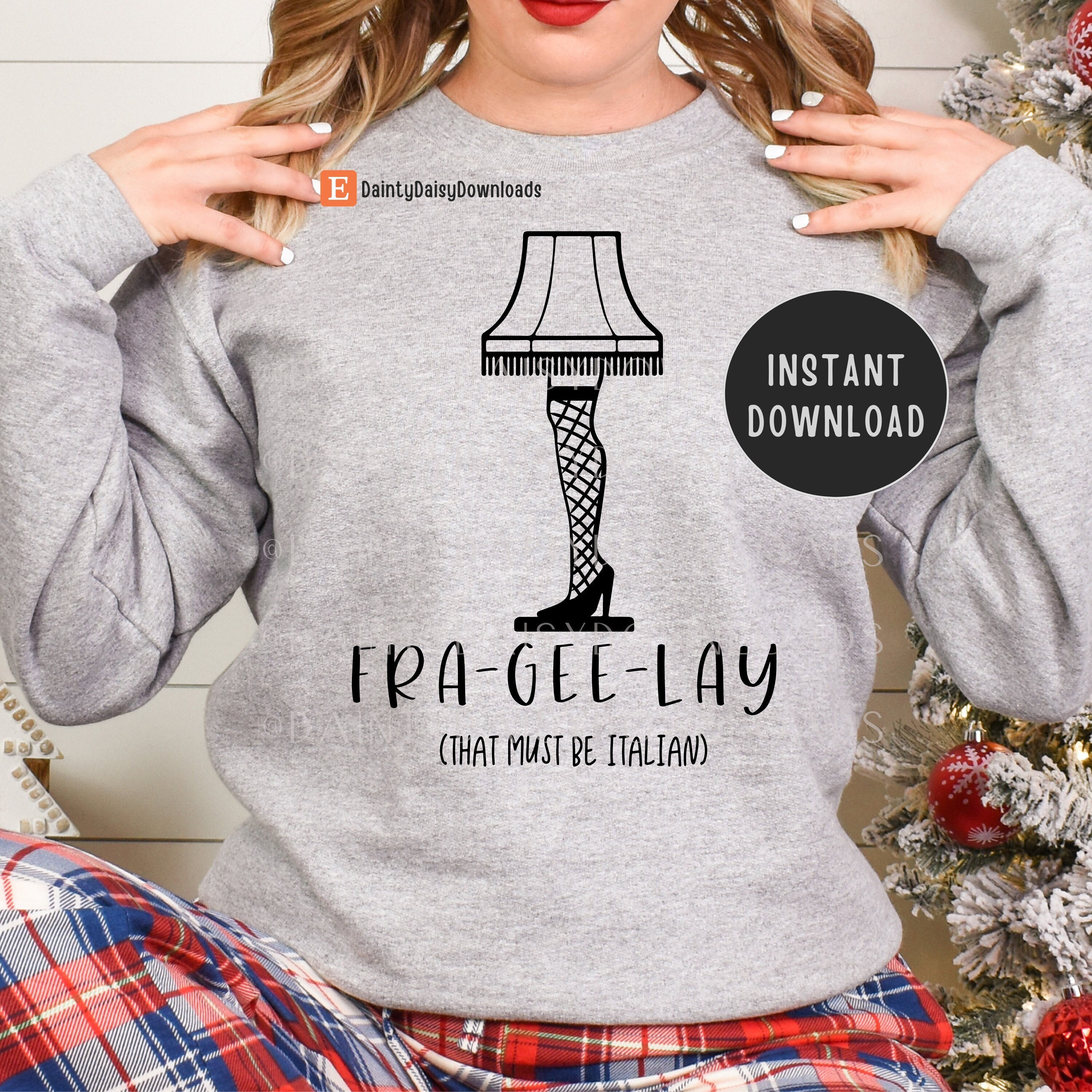 Leg Lamp Sweater