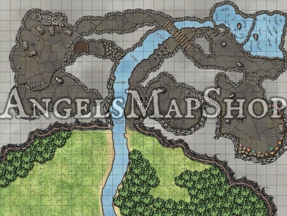 Lost Mine of Phandelver Goblin Arrows Map Cragmaw Hideout - Etsy Finland