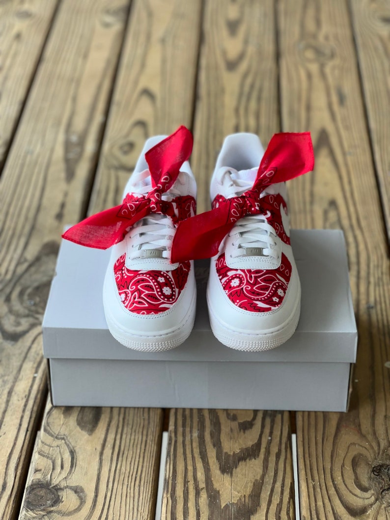 custom black bandana af1