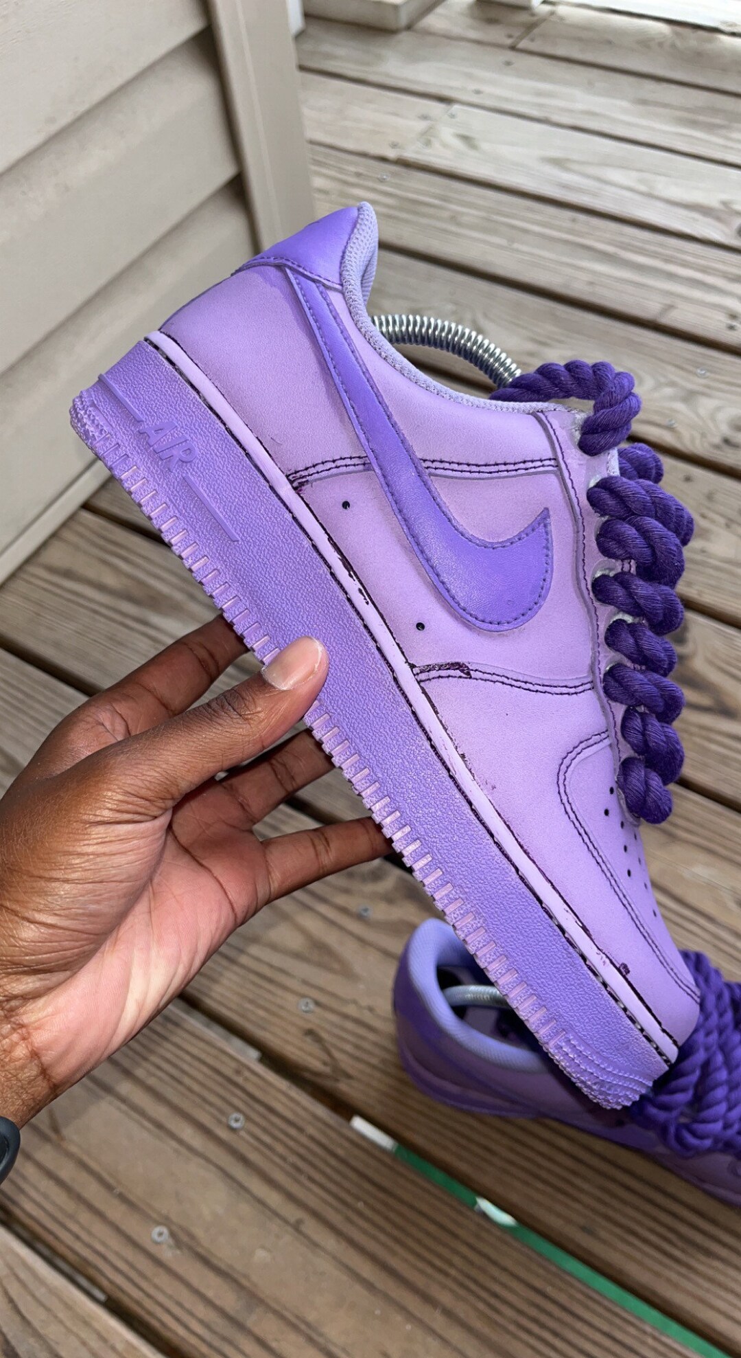 white and purple af1