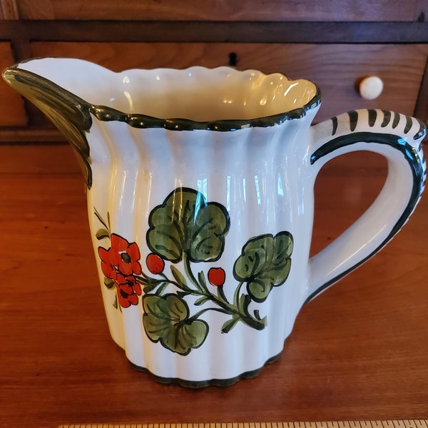 Geranium Pitcher (made in Italy)