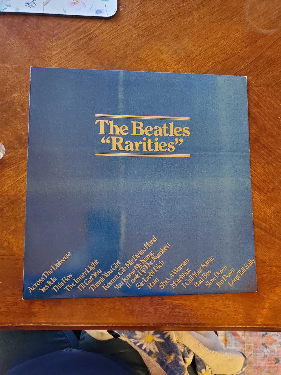 Vintage Record the Beatles Rarities 1979 Vinyl - Etsy
