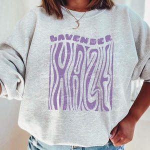 Lavender Haze Crewneck Sweatshirt, Music Fan Sweatshirt, Gift For