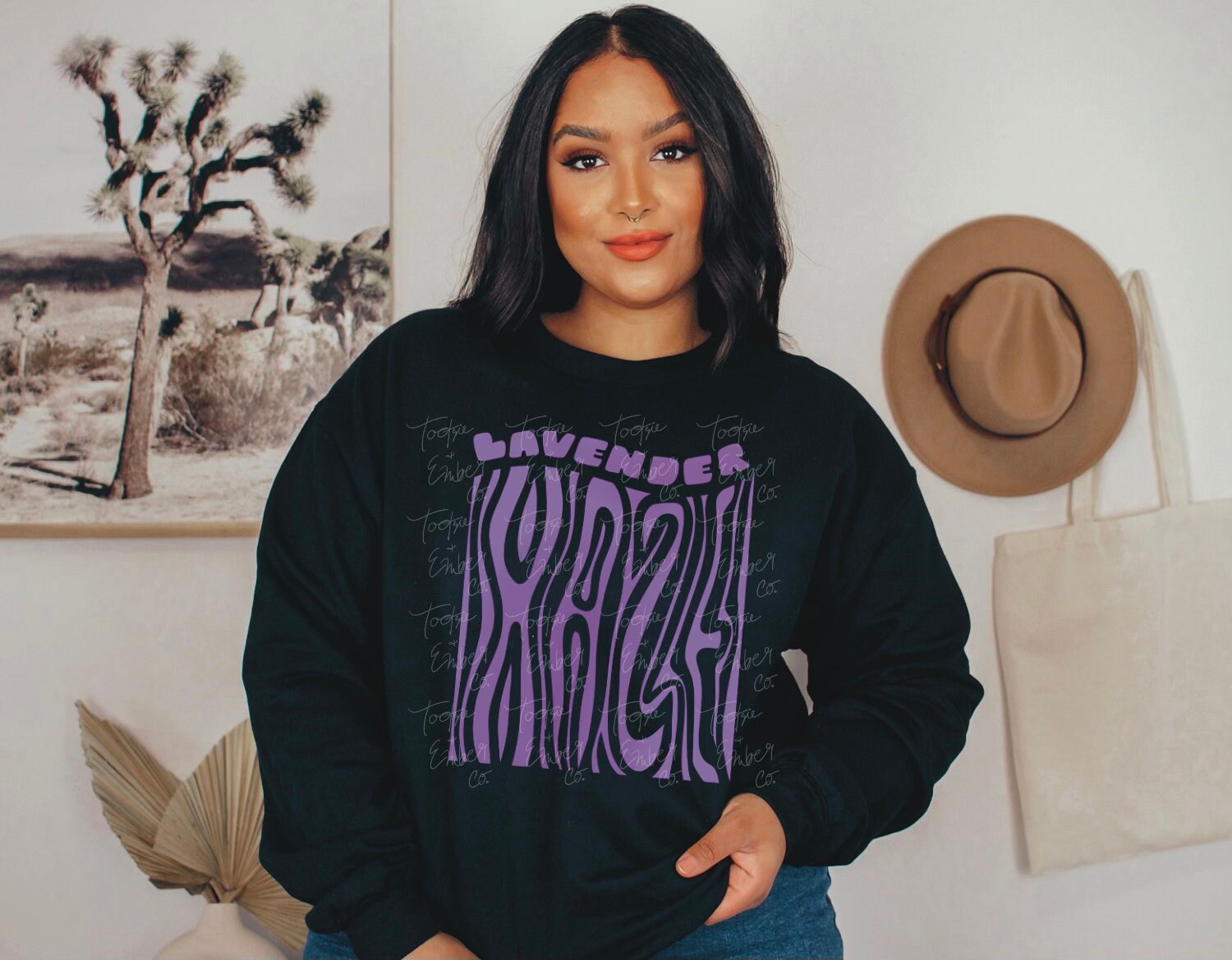 Cozmo - Danke Sweatshirt Lavender main image 1