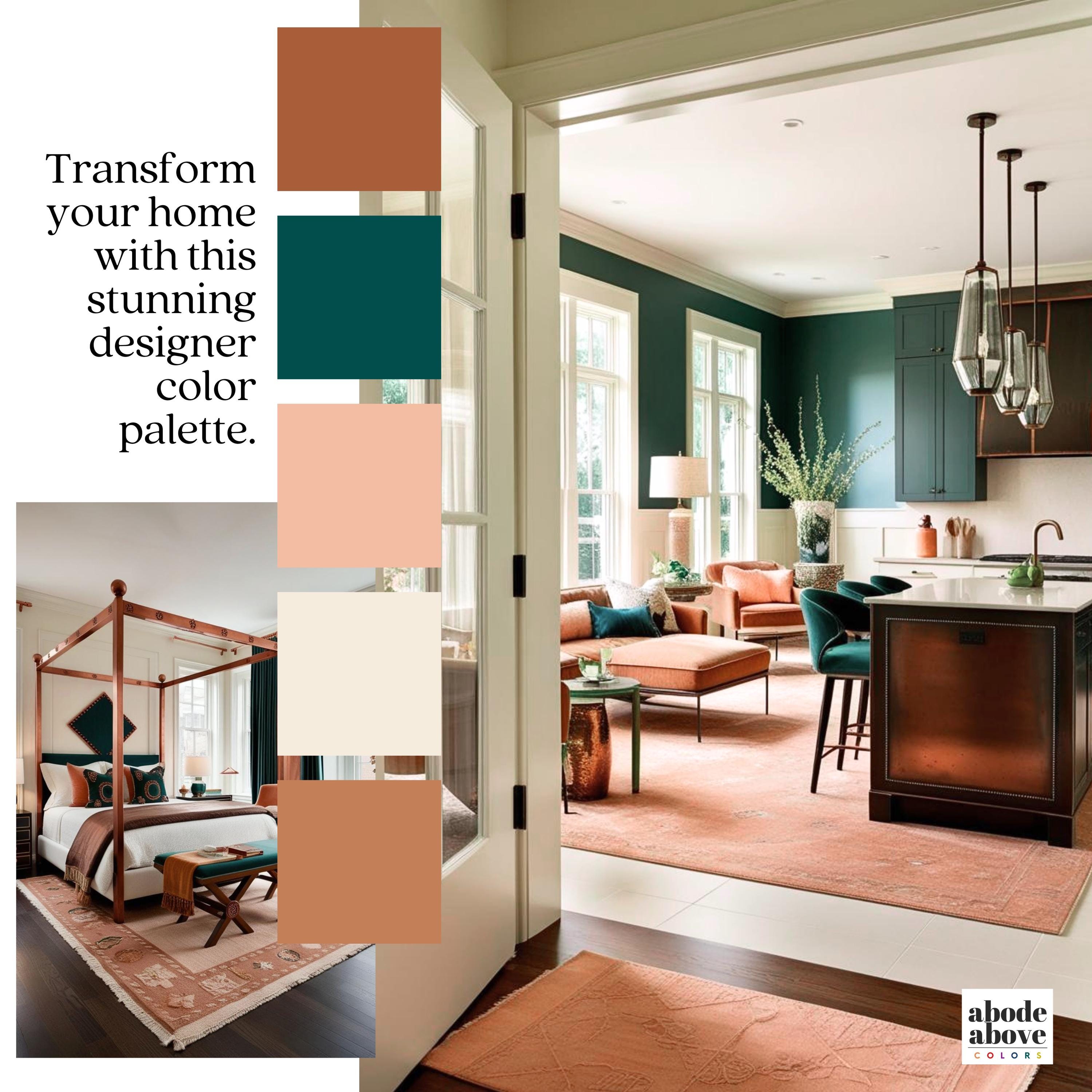 Terracotta Home Color Palette Sherwin Williams Whole House Color