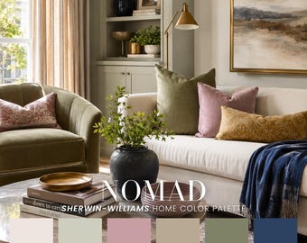 Nomad Home Color Palette | Sherwin-Williams Paint Scheme (Digital)