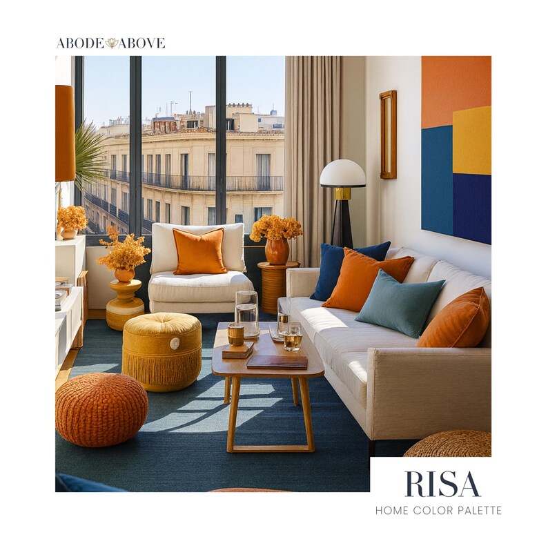 Risa Color Palette Keychain | Sherwin Williams Spanish Eclectic Paint ...