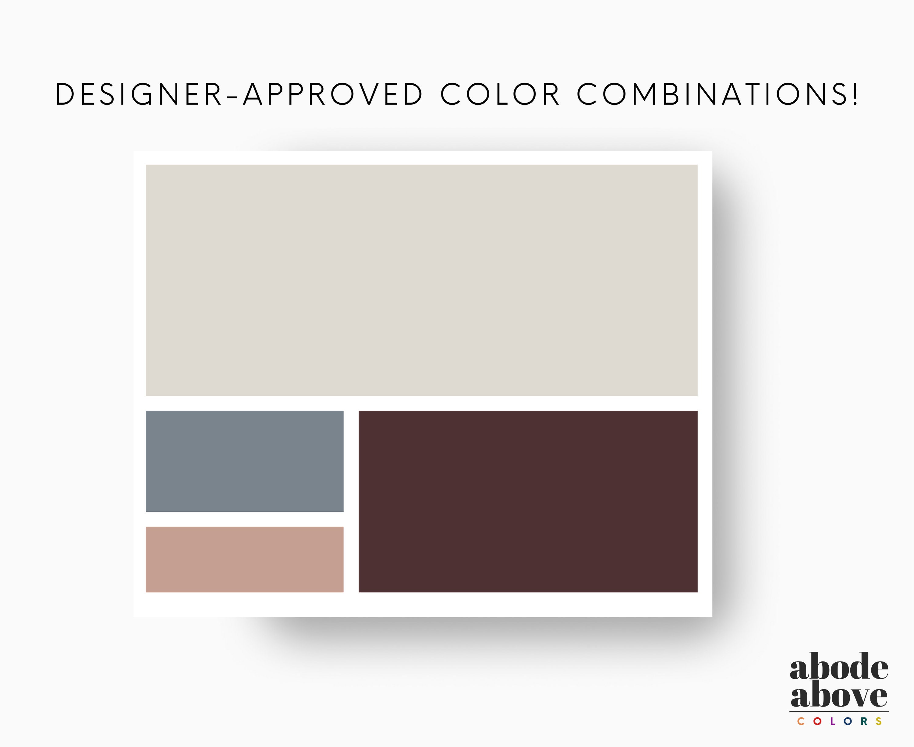 Catwalk Interior Design Color Palette With Hex Codes for - Etsy