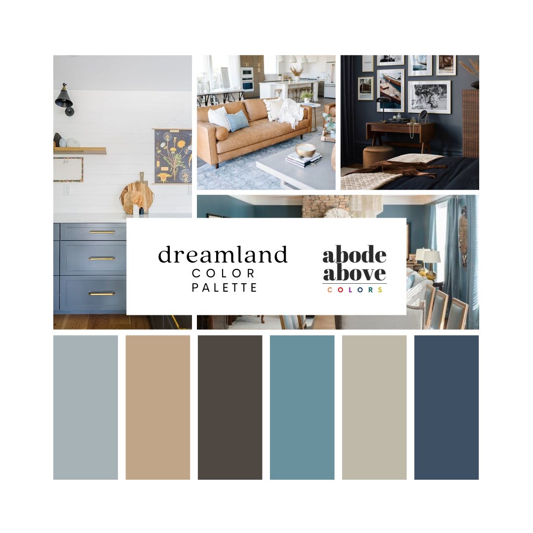 Dreamland Home Color Palette Sherwin Williams 2024 Whole House Color