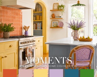 Amy Sherald 'Moments' Inspired Paint Color Palette (PDF)
