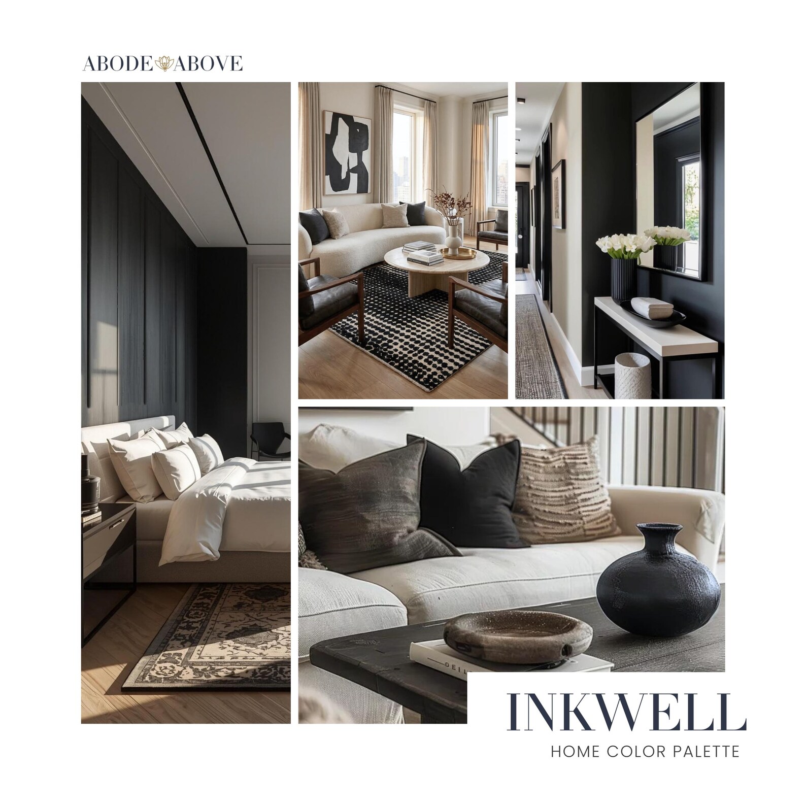 Inkwell Sherwin-williams Whole House Color Scheme | Interior Paint ...