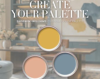 Custom Sherwin-Williams Paint Palette | Interior Design Color Consultation (Digital Download)