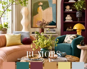Rumors Sherwin Williams Whole House Color Palette (Printable)