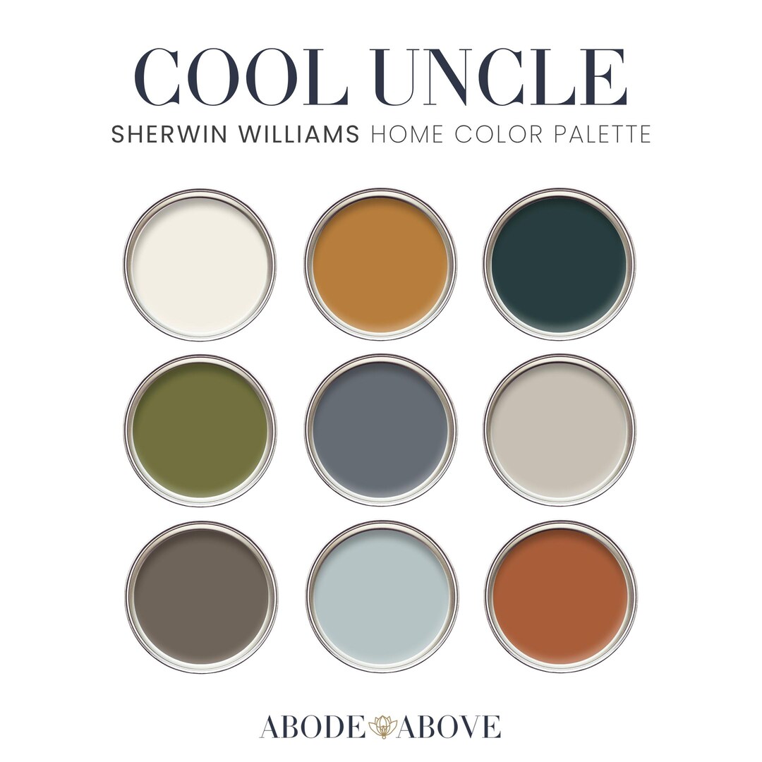 Uncle Color Cool Uncle Color Fan Deck Keychain With Sherwin Williams Paint Swatches ...