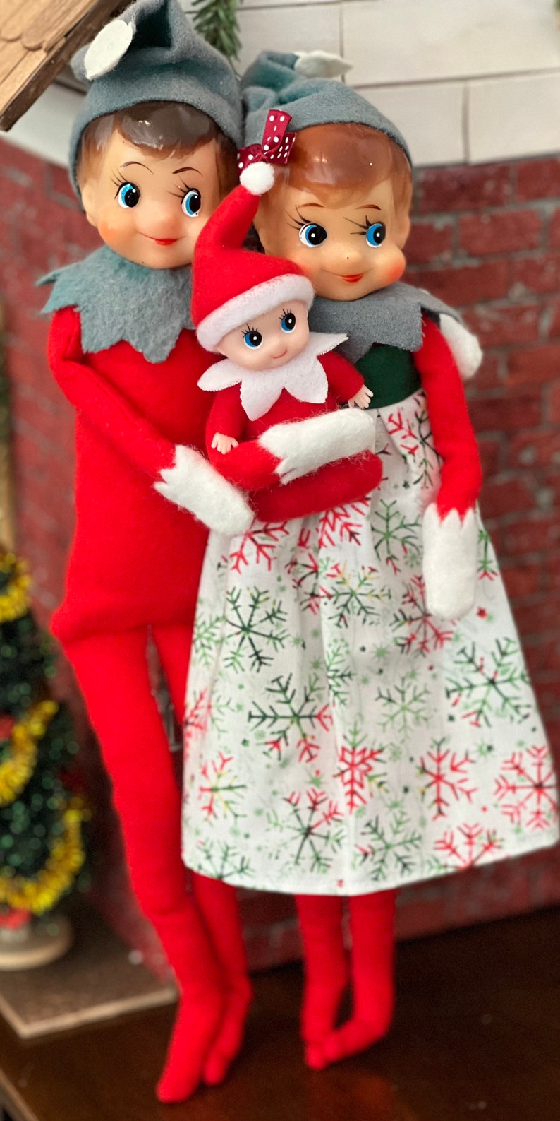 Pregnant Christmas Elf Dress Belly & Baby Maternity Elf Etsy