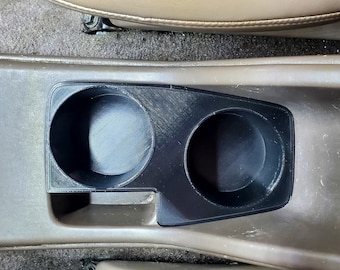 1998-2000 Toyota Tacoma Drop in Cup Holder 3D printed (NO MODIFICATIONS REQUIRED)