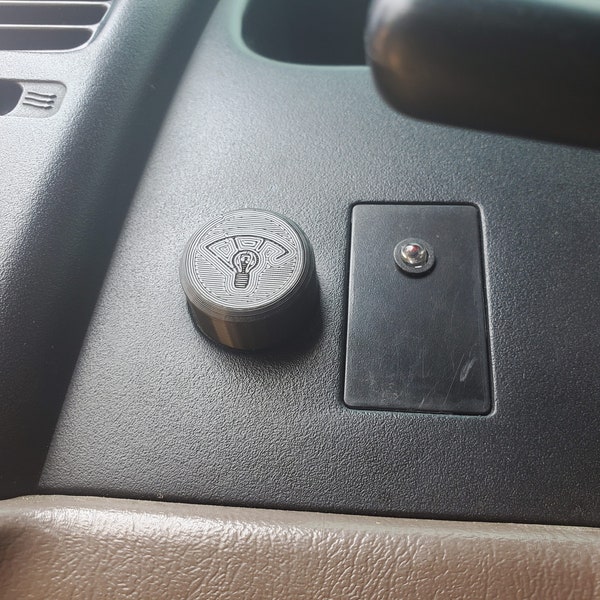 1995-2004 Toyota Tacoma dash lights dimmer knob reinforced 3D printed