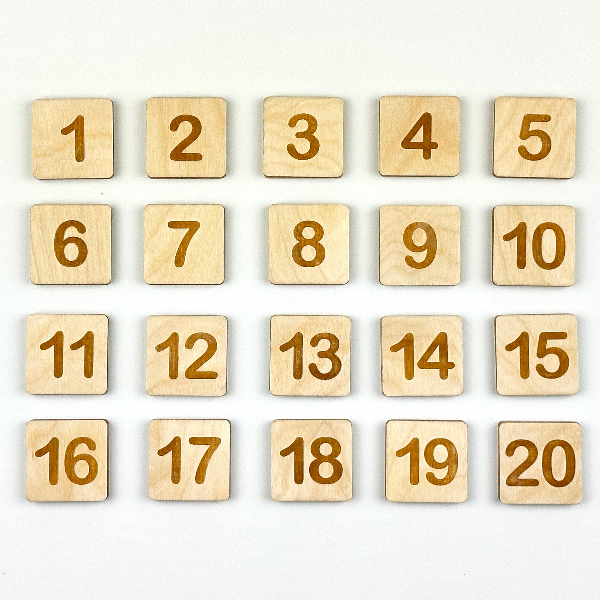Wooden Maths Board With Numbers and Symbols, Addition and Subtraction ...