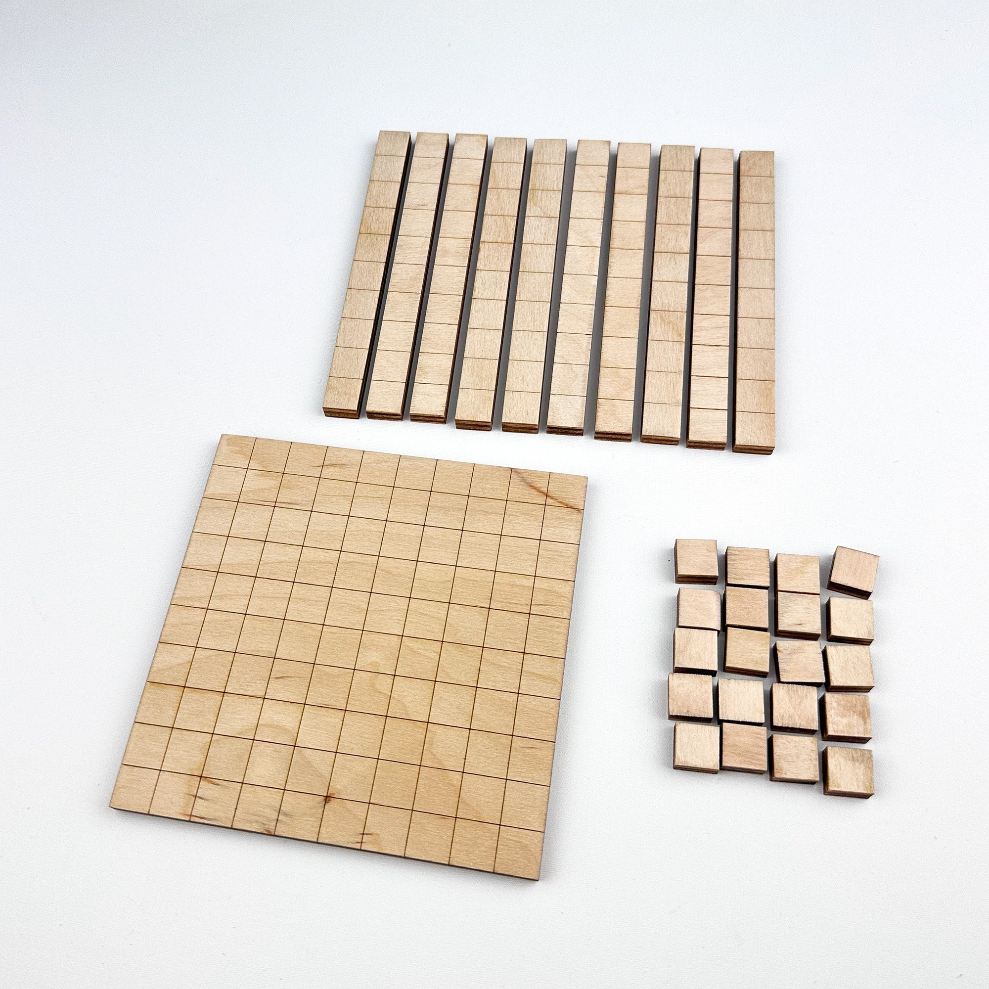 Montessori Base Ten Math Board Math Manipulatives Learning - Etsy