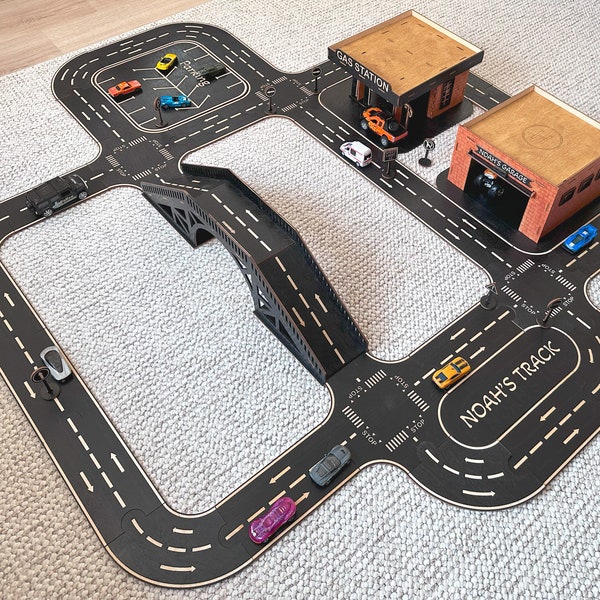 Wood Toy Race Car Etsy