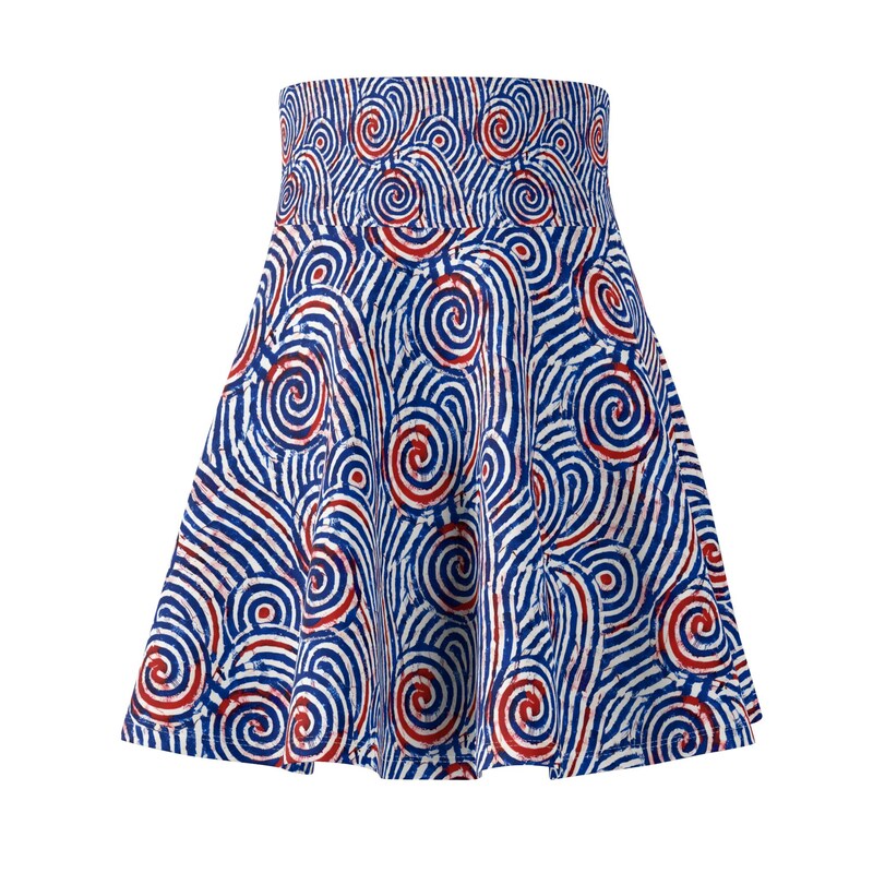 BOX SWIRL SKIRT
