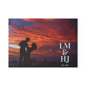 Personalized Glass Cutting Board: Custom Kitchen Decor, Chef Gift