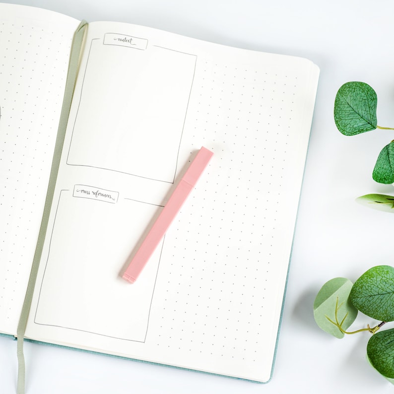 Scripture Mapping Journal Bible Verse Mapping Christian Journal for