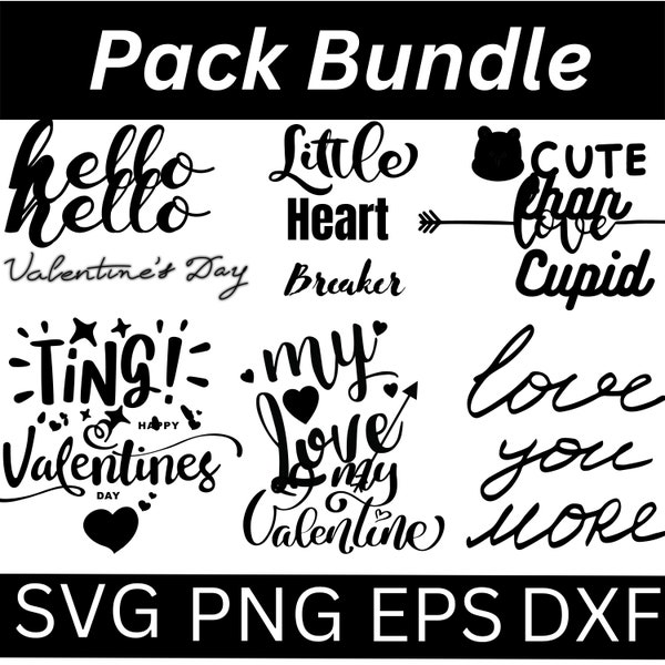Valentines SVG Bundle,  Love Bug SVG,Valentine svg, Valentine Quote svg Bundle, clipart, cricut