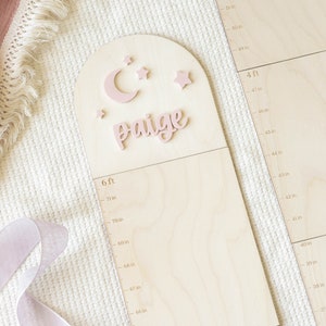 Baby Growth Memorial Children's Measuring Stick Wooden Baby Product  Pastable Height Ruler Baby Growing Up Souvenirs Baby Gift - AliExpress