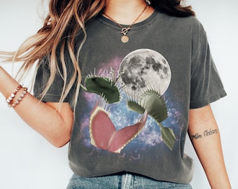 Carnivorous Plant Shirt indoor plant shirt houseplant t shirt 90s shirts 90s nostalgia Venus Fly Traps Tshirt comfortcolors