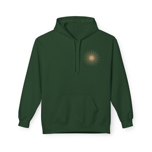 Celestial Hoodie Unisex Midweight Softstyle Fleece Hoodie Sun Stars Sweatshirt Mystical Constellation Clothes image 7