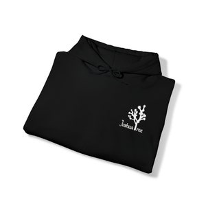 Joshua Tree Hoodie Outdoorsy Hoodie Hiking Hoodie Tree Hoodie for Men Joshua Tree Sweatshirt Joshua Trees Black Hoodie UNISEX Nature Hoodie image 8