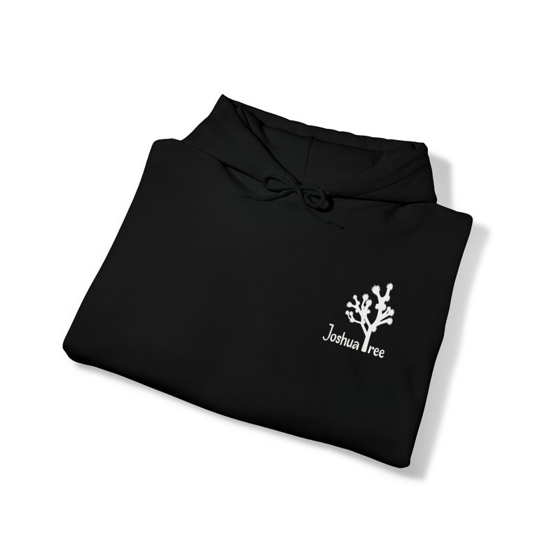Joshua Tree Hoodie Outdoorsy Hoodie Hiking Hoodie Tree Hoodie for Men Joshua Tree Sweatshirt Joshua Trees Black Hoodie UNISEX Nature Hoodie image 8