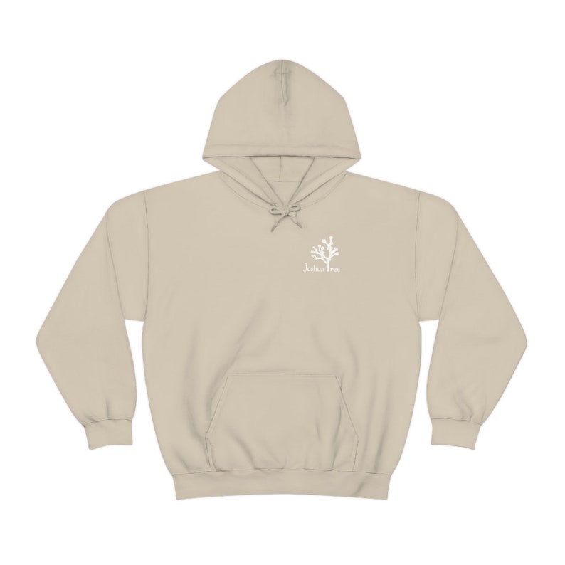 Joshua Tree Hoodie | Outdoorsy Hoodie | Hiking Hoodie | Tree Hoodie for Men | Joshua Tree Sweatshirt | Joshua Trees | Pastel Pink Hoodies image 5