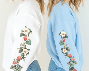 Strawberry Sweater, Sleeve Design