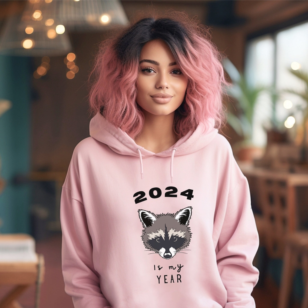2024 Raccoon Hoodie Senior 2024 Class of 2024 Motivational Etsy
