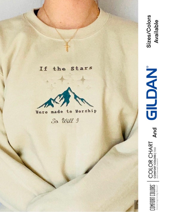 If The Stars Were Made to Worship So Will Christian Hoodie If The Stars Were Made to Worship So Will Christian Hoodie