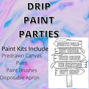 Queen of Arts Paint Parties - Party Favors