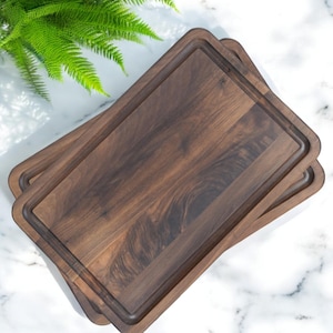 Large Cutting Board with Juice Groove, Handles