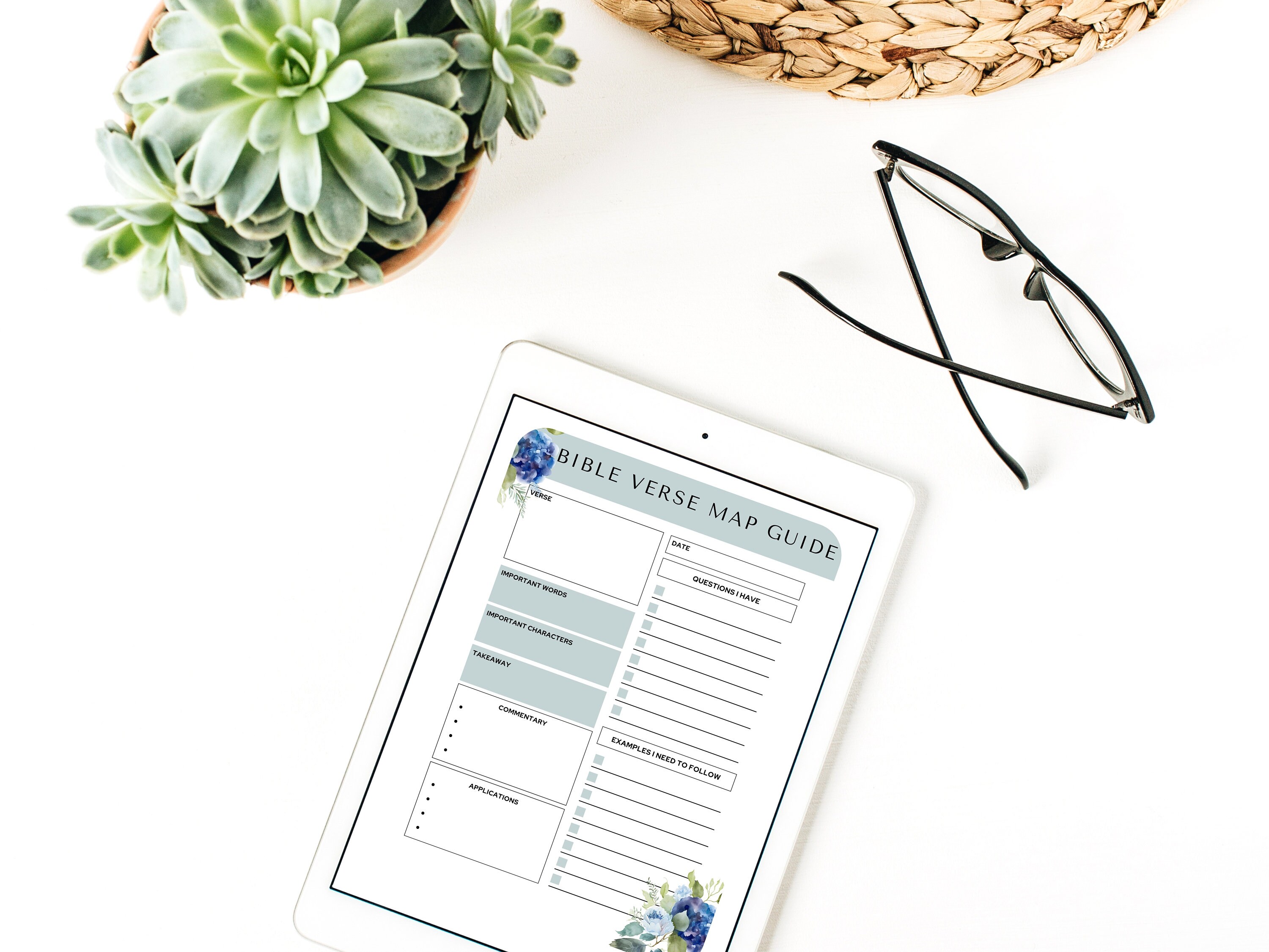 Hydrangea Bible Study Guide Bundle: Printable Prayer Journal (PLR) - Etsy