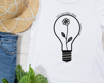 Let Your Light Shine SVG, Christian Svg, Bible Verse Svg, Notebook Svg, Religious Svg, Faith Svg, Jesus Svg, Commercial PNG, PLR