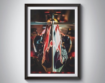 Red Bull Engine Cover | Red Bull Racing | Formula 1 | Art Print | A3 Print | Photography