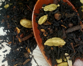 Chai Tea- Black Tea- Loose Leaf Tea- Gourmet Tea- Blends- Small Batch Tea- Spiced Tea- Tea Lover Gifts- Tea