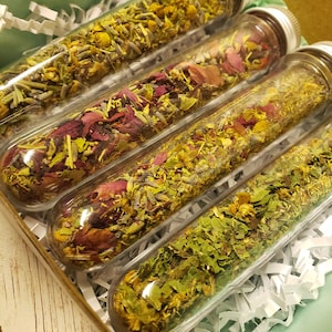 Slumber Party Tea Set- Sleep Teas Loose Leaf Teas- Gift Set- Gourmet Teas- blends- floral Teas- Bedtime tea