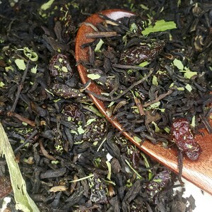 Black Cherry Black Tea, Loose Leaf Tea, Small batch tea, Gourmet Tea, seasonal tea