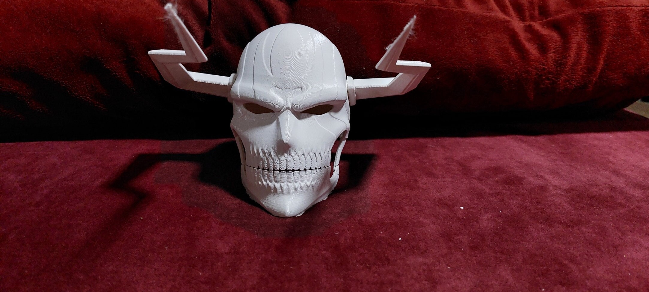 its finished! my 3d printed vasto lorde helmet! : r/bleach